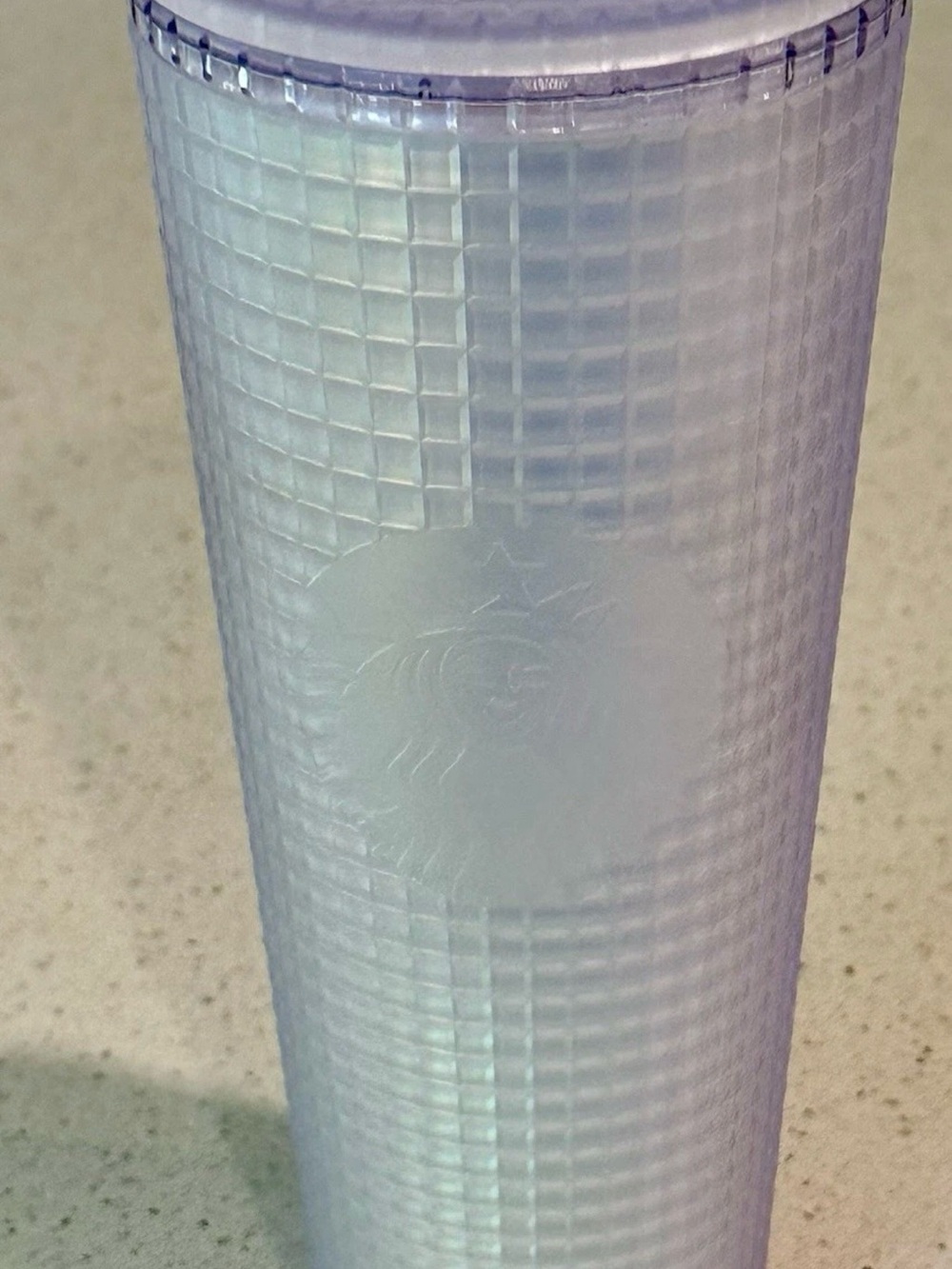 Starbucks Iridescent Grid Tumbler